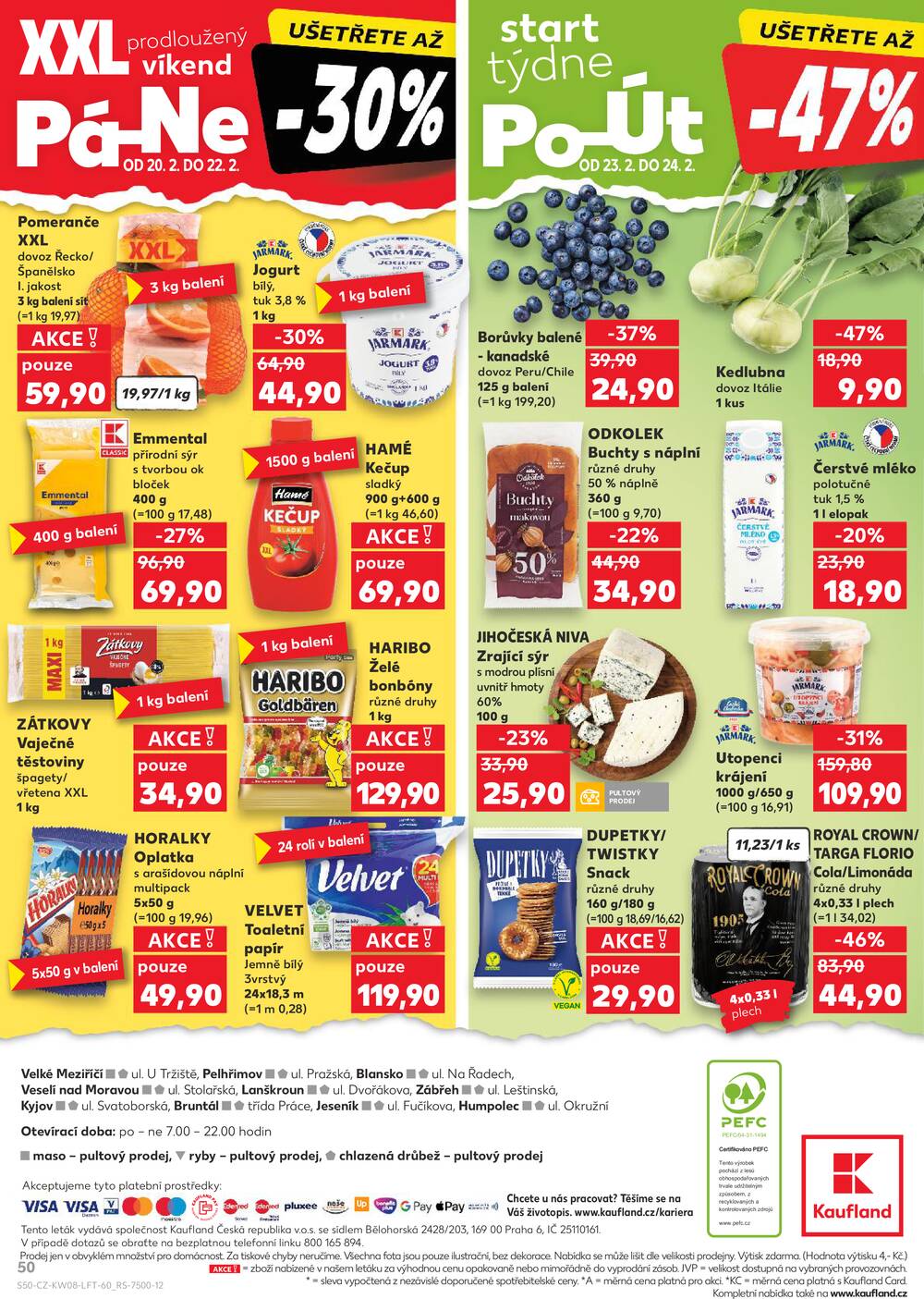 Kaufland 18.2. - 24.2. - Kaufland - Pelhřimov
