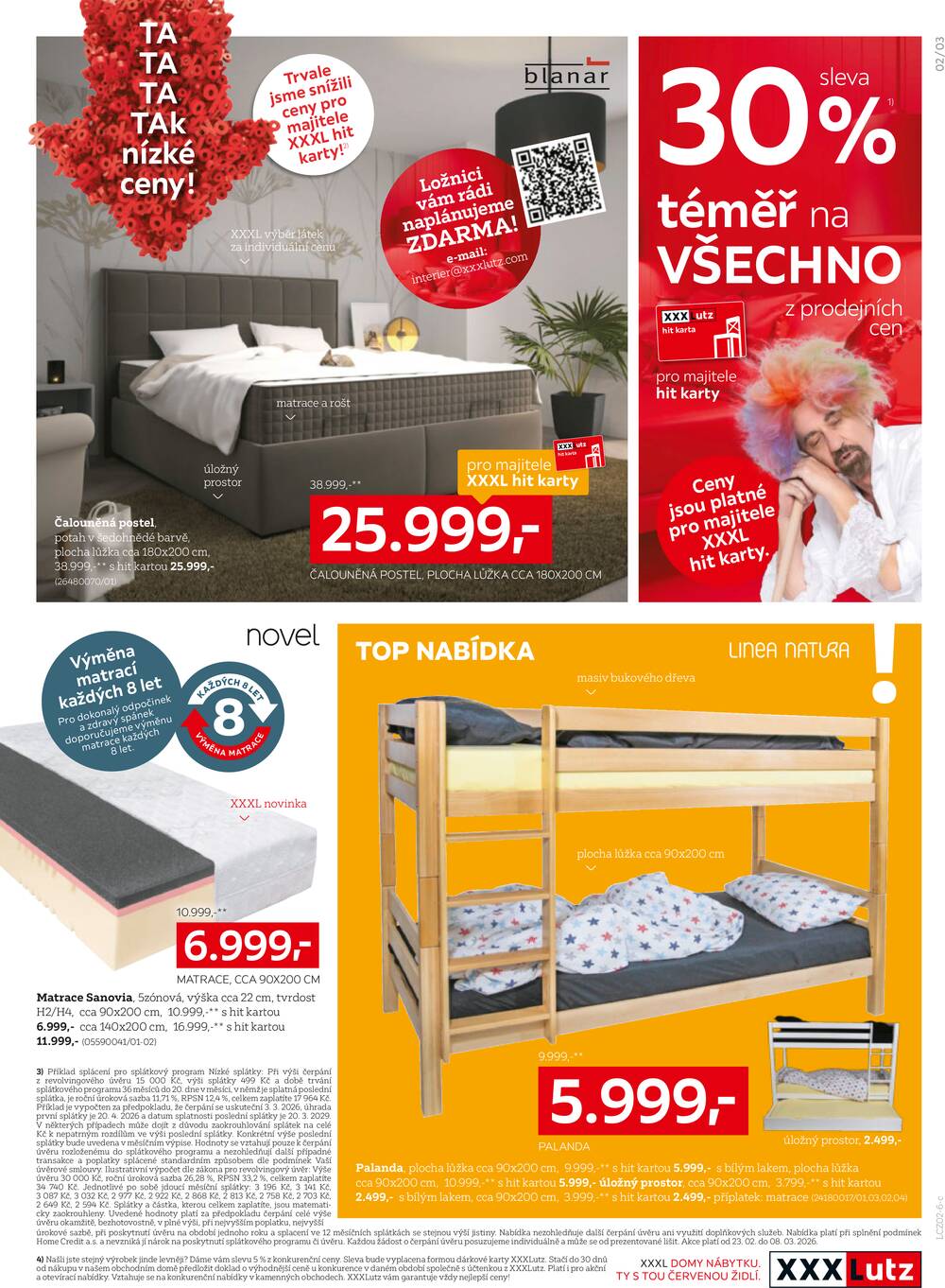 XXXLutz od 23.2. do 8.3.2026