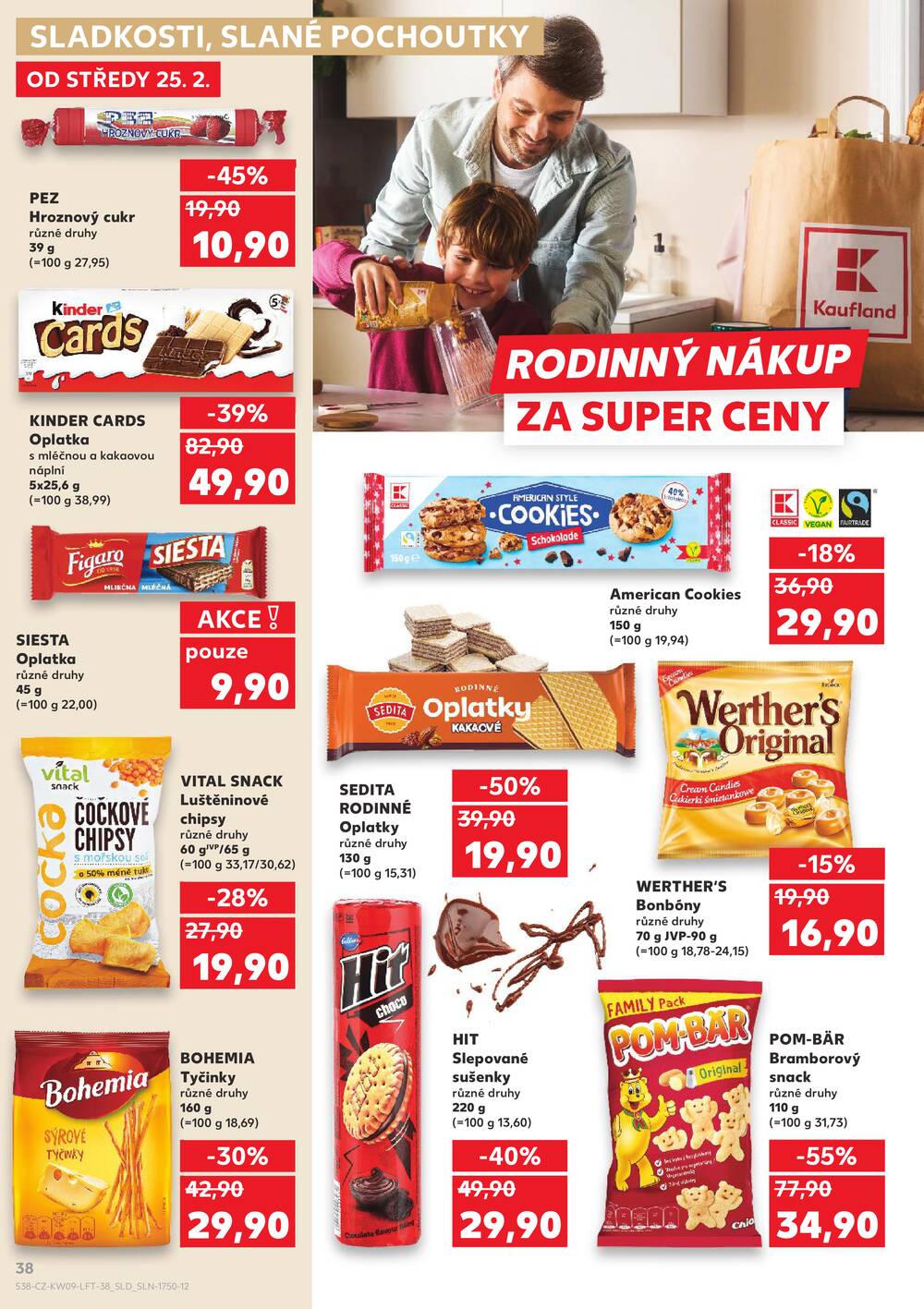 Leták Kaufland - Kaufland 25.2. - 3.3. - Kaufland - Litoměřice - strana 38