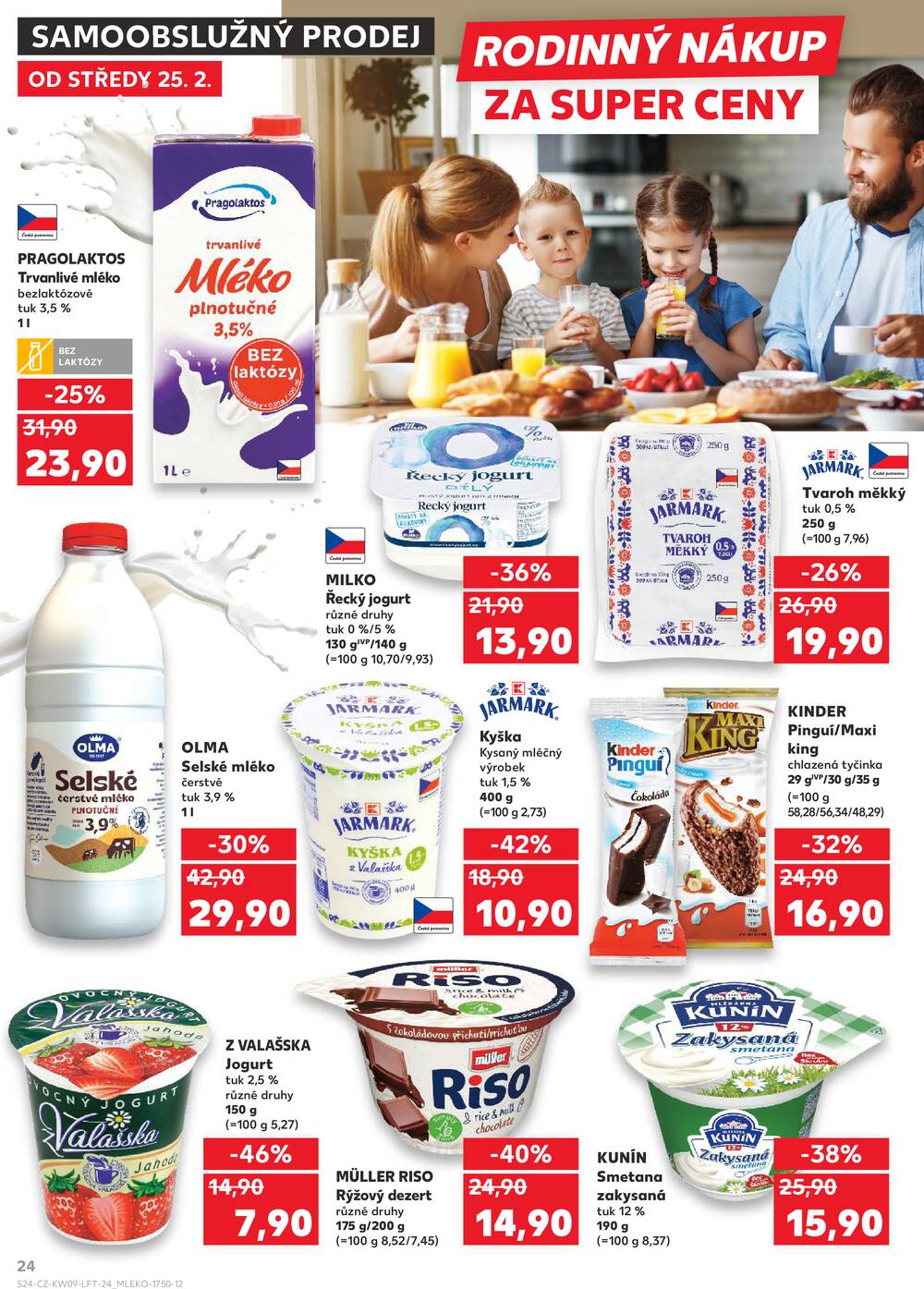 Kaufland 25.2. - 3.3. - Kaufland - Děčín