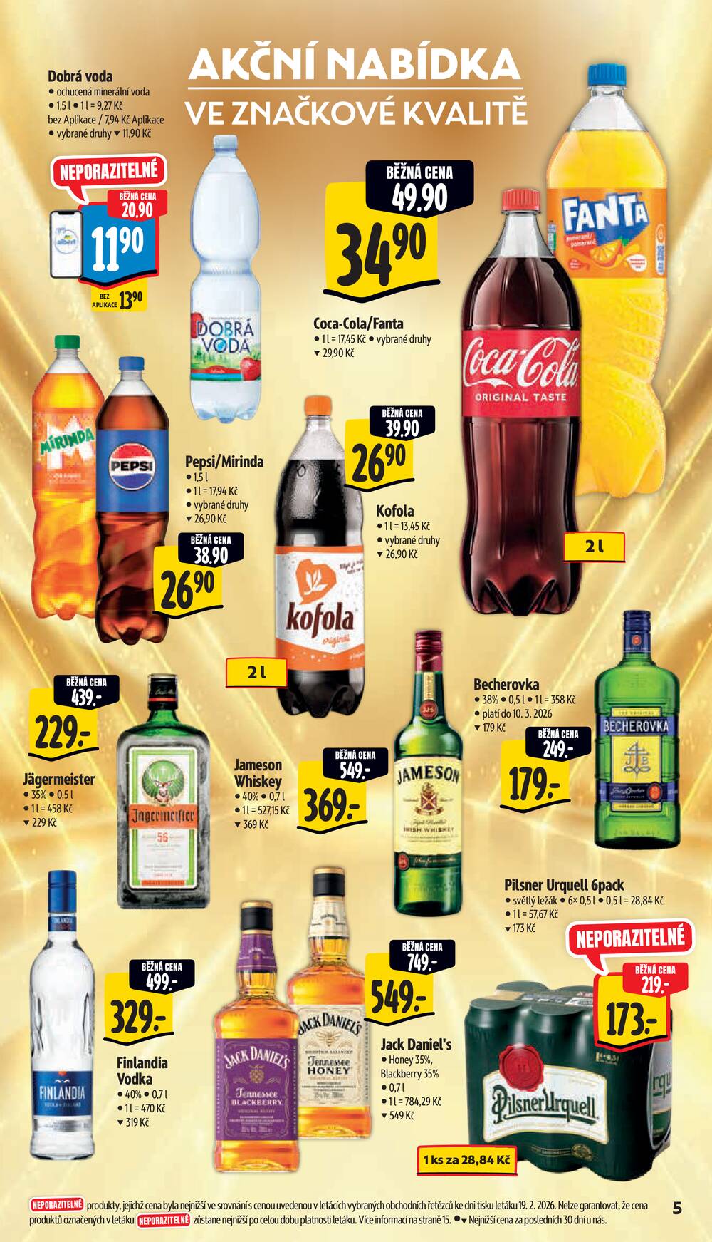 Albert Supermarket od 25.2. do 3.3.2026