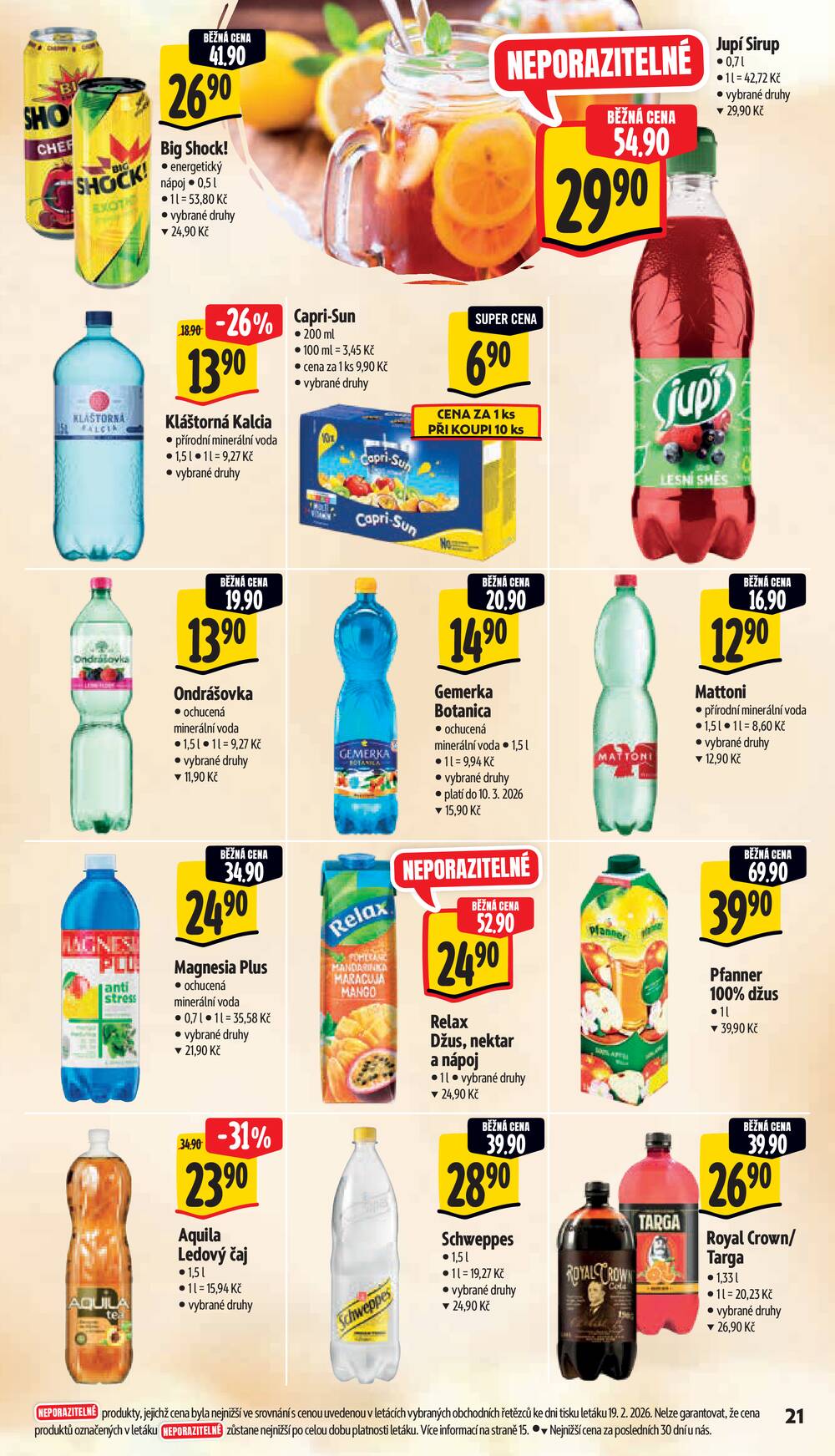 Albert Supermarket od 25.2. do 3.3.2026