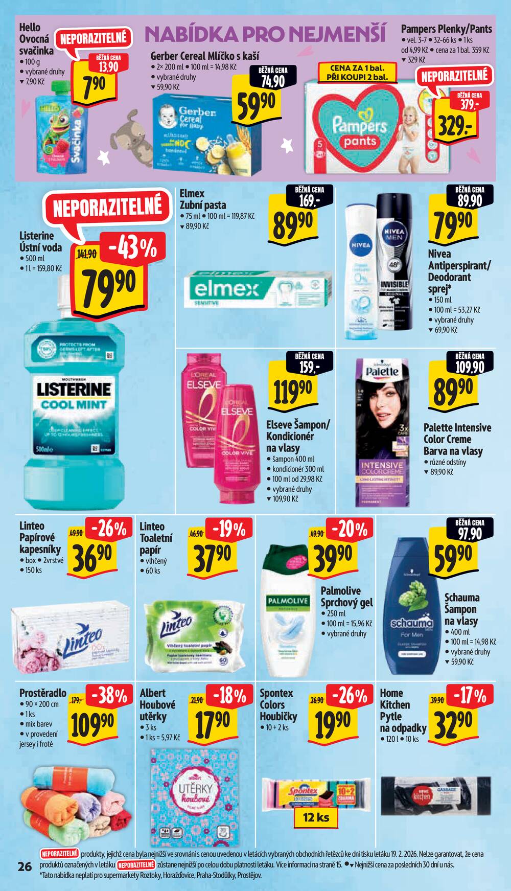 Albert Supermarket od 25.2. do 3.3.2026