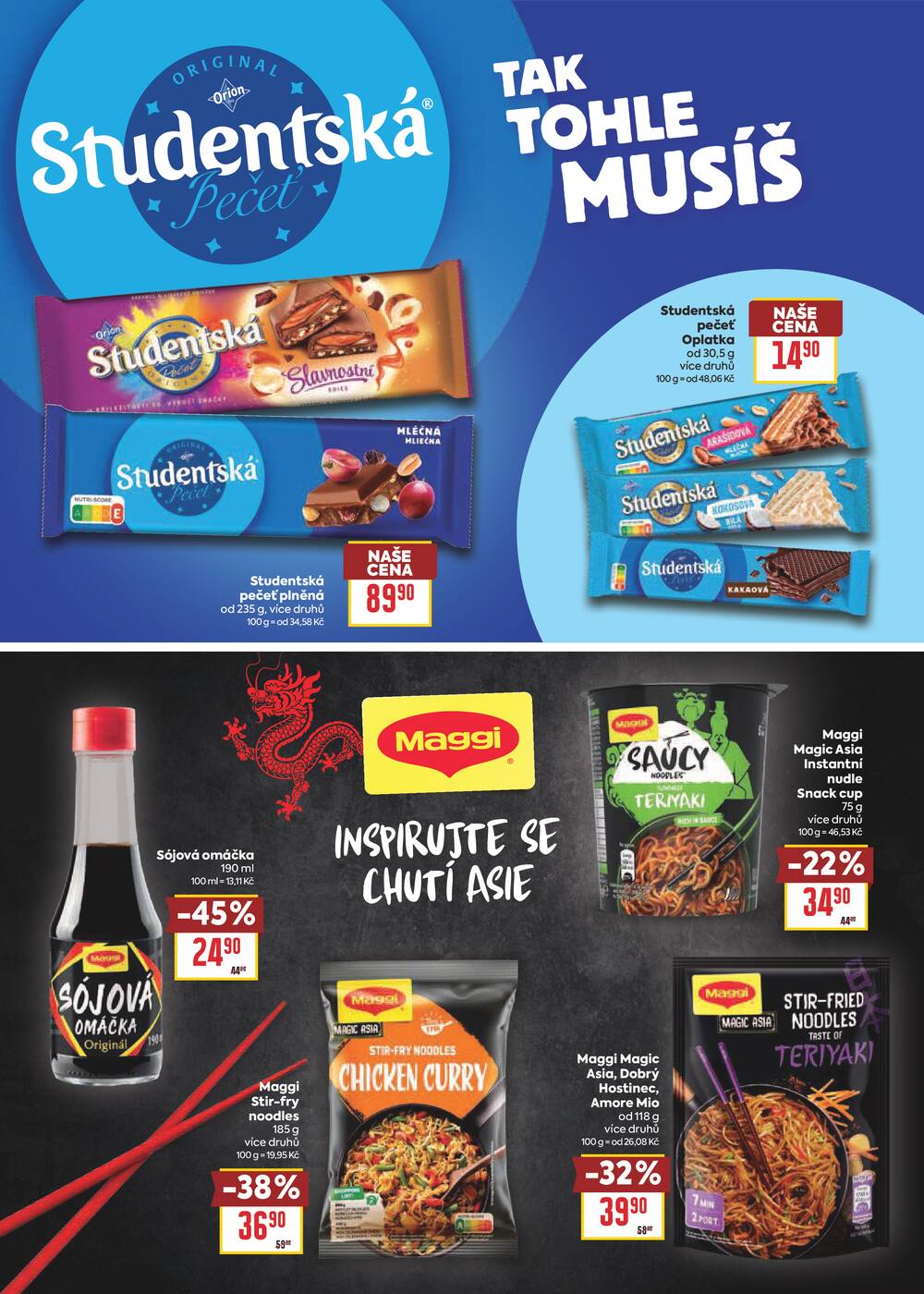 Billa katalog Oblíbené značky od 25.2. do 17.3.2026