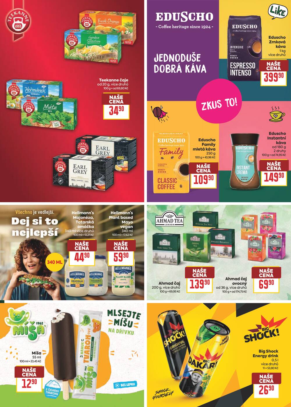 Billa katalog Oblíbené značky od 25.2. do 17.3.2026