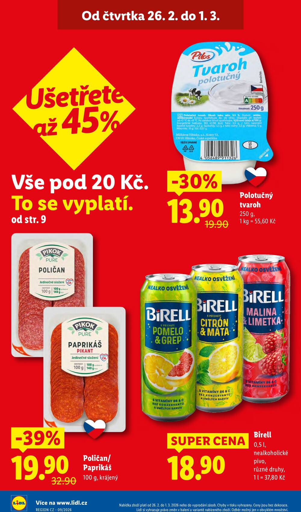 Leták Lidl - Lidl Čtvrtek od 26.2. do 1.3.2026 - strana 2