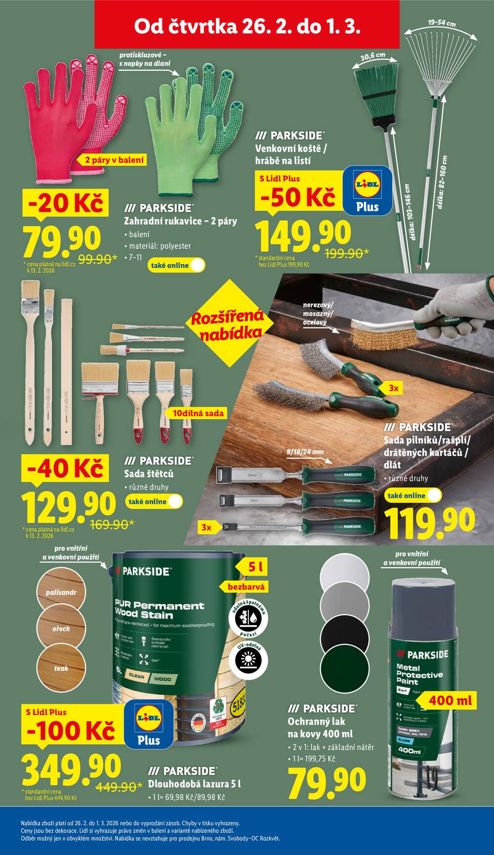 Lidl Čtvrtek od 26.2. do 1.3.2026