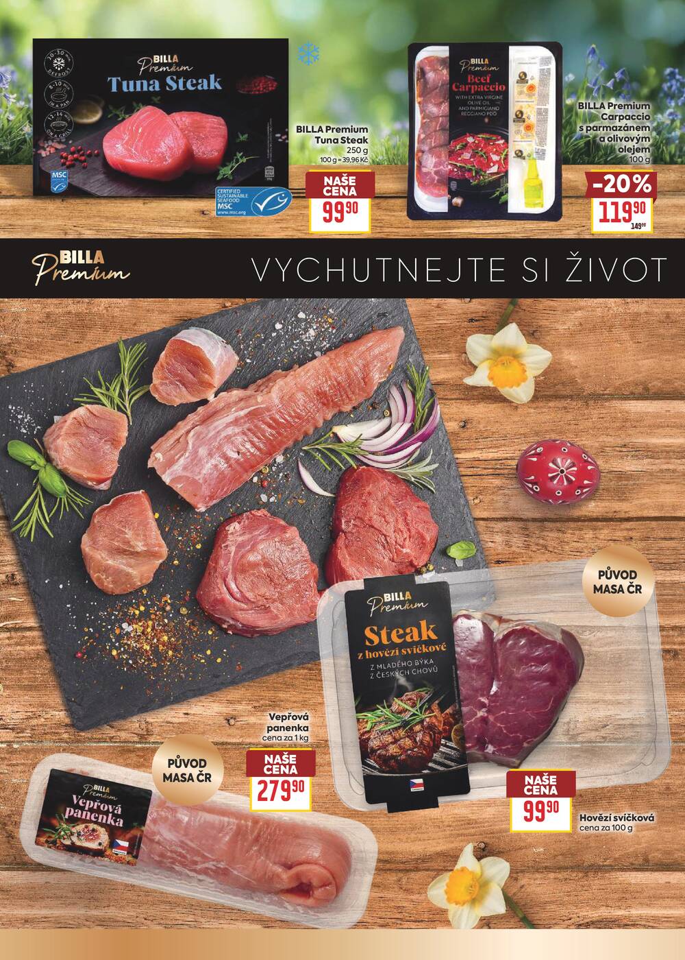 Billa Premium od 4.3. do 6.4.2026