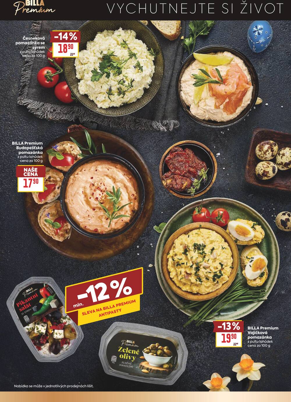 Billa Premium od 4.3. do 6.4.2026