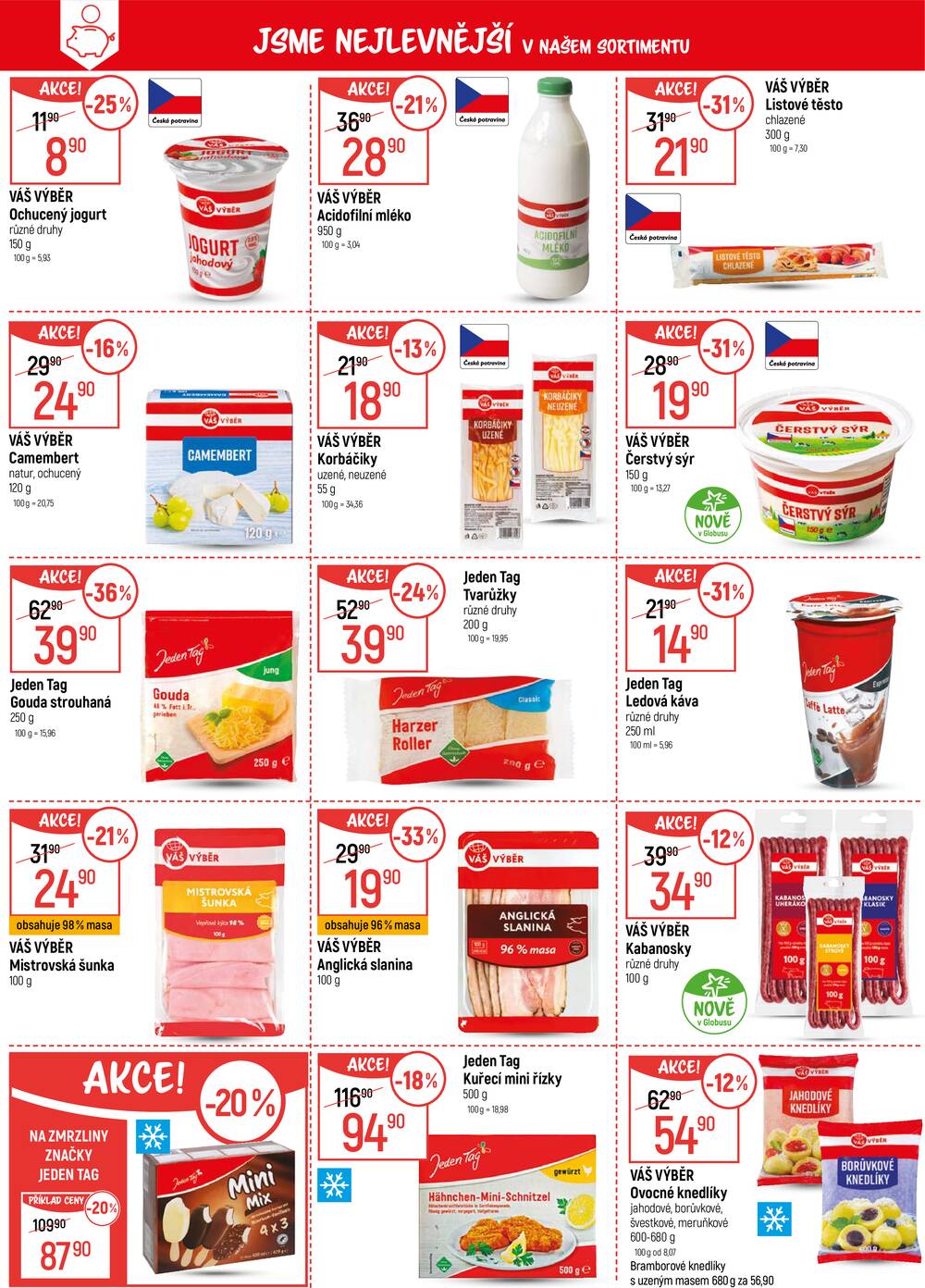 Akční leták Globus 25.2. - 3.3.2026 - Globus Olomouc