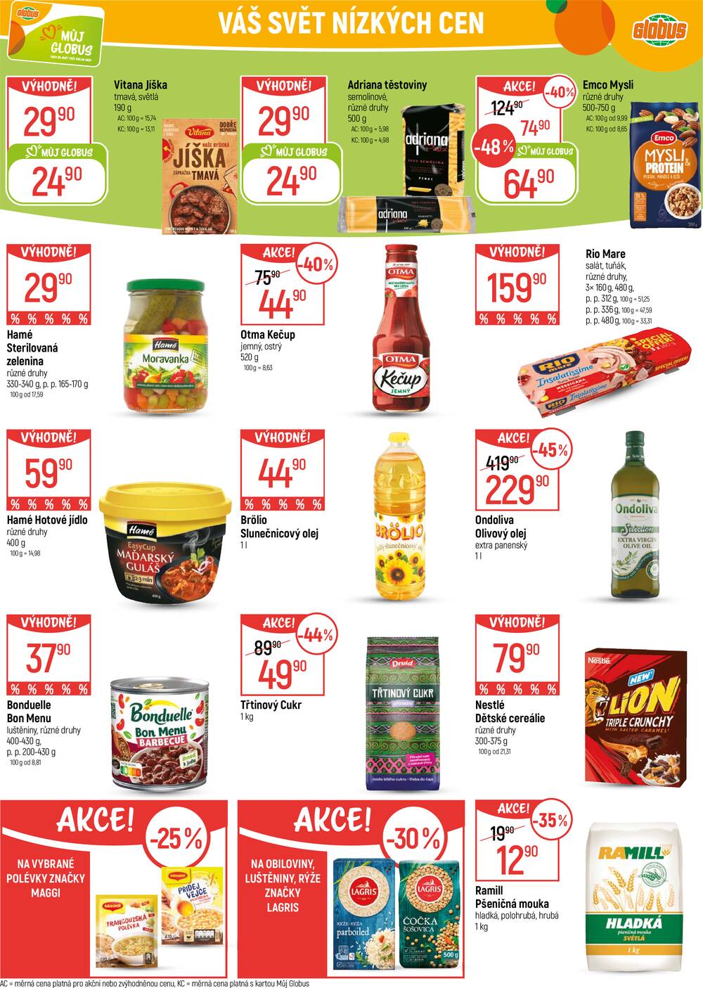 Akční leták Globus 25.2. - 3.3.2026 - Globus Olomouc