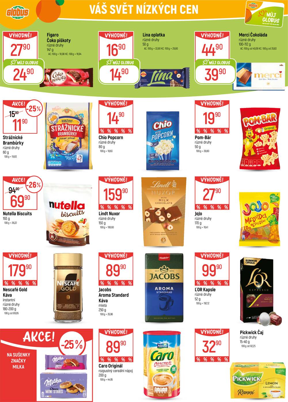 Akční leták Globus 25.2. - 3.3.2026 - Globus Olomouc