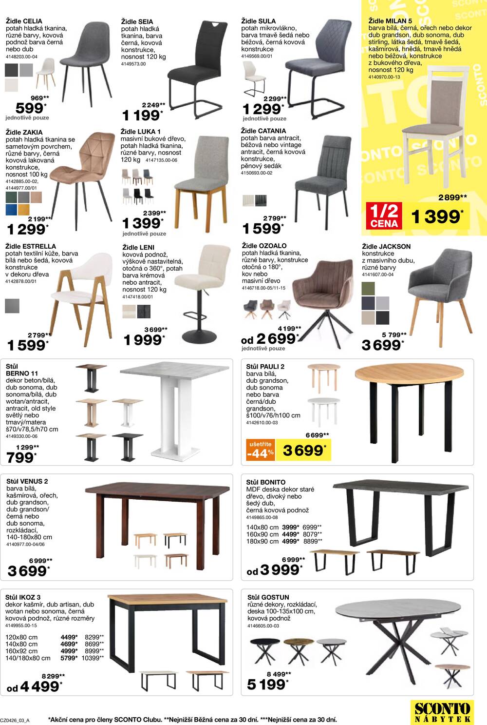 Sconto nábytek od 4.3. do 24.3.2026