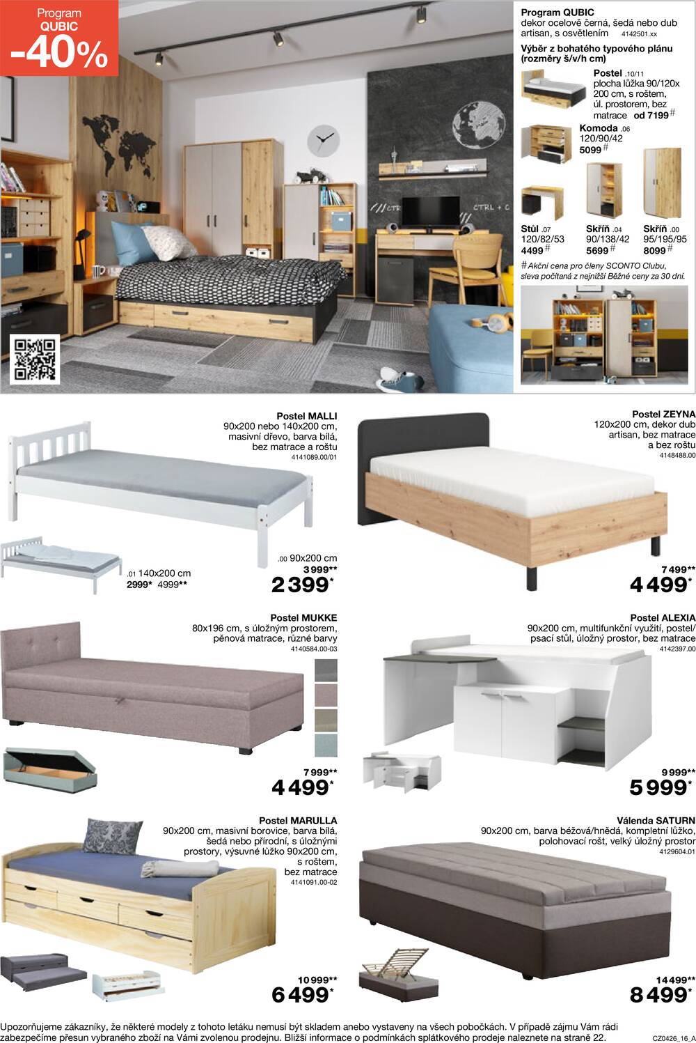 Sconto nábytek od 4.3. do 24.3.2026