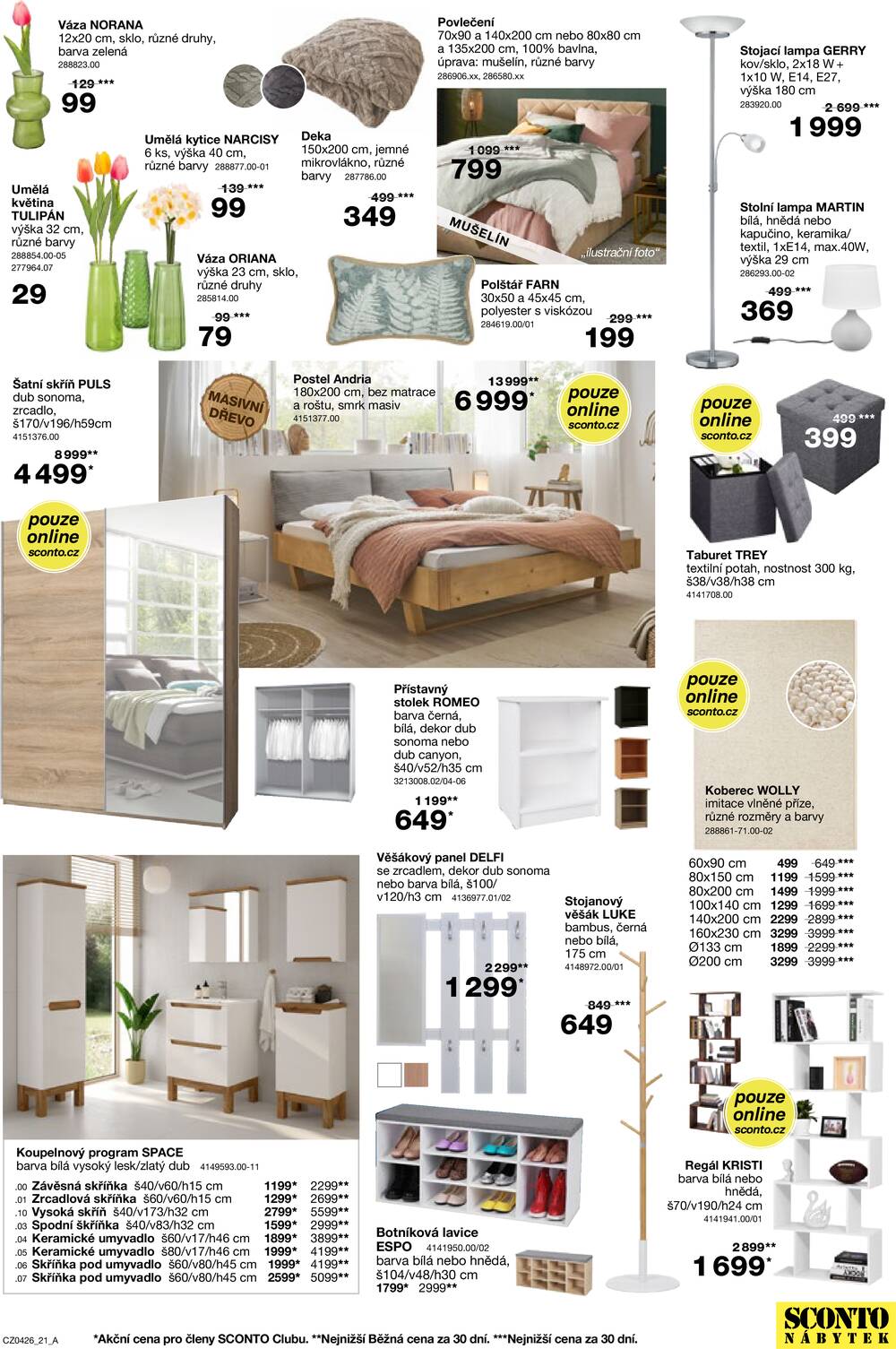 Sconto nábytek od 4.3. do 24.3.2026