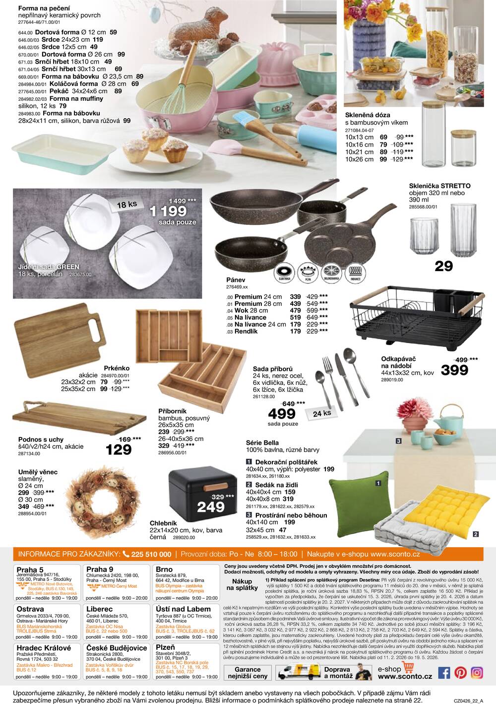 Sconto nábytek od 4.3. do 24.3.2026