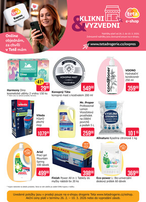 Teta drogerie : 3 letáky