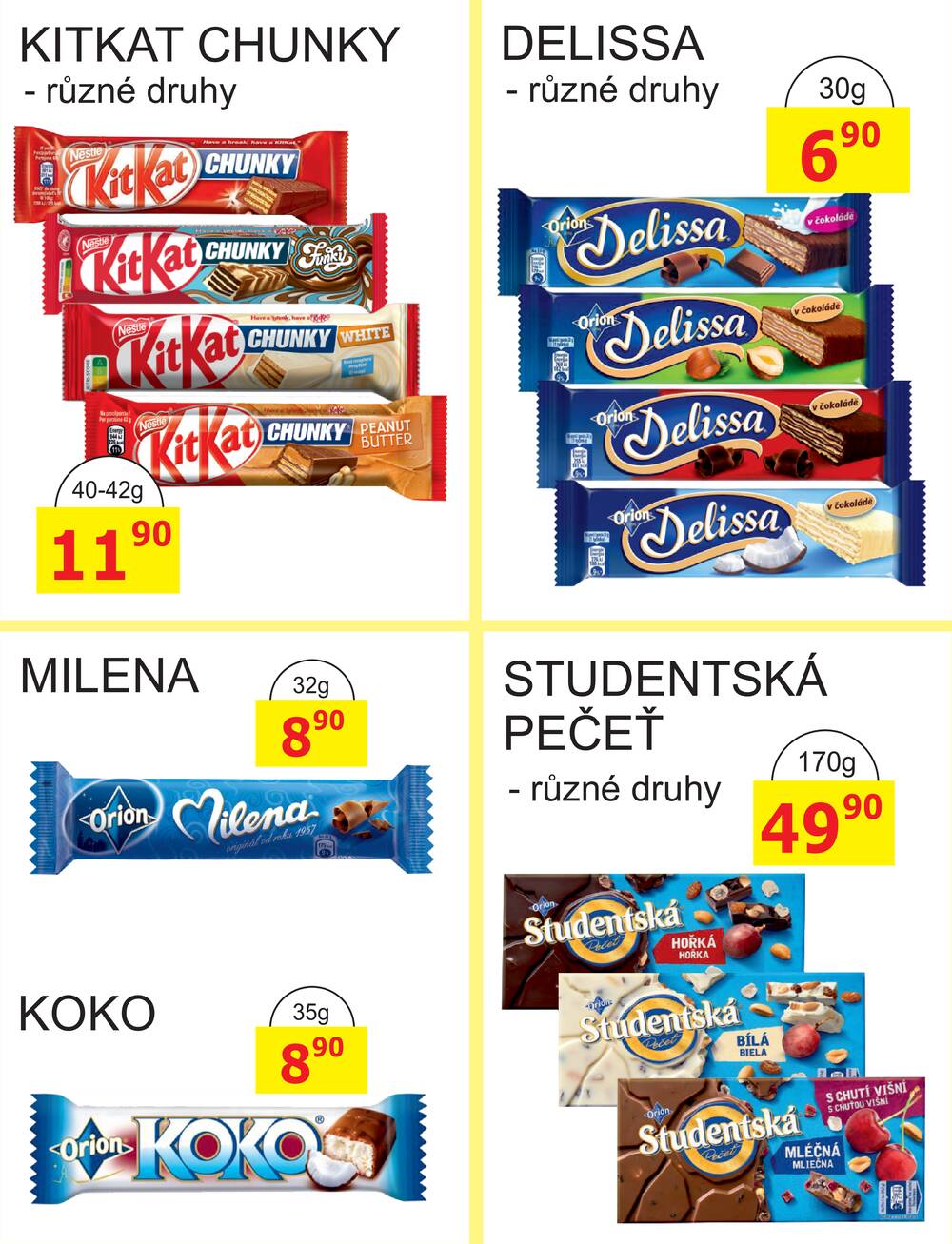 BENE Nápoje od 1.3. do 31.3.2026