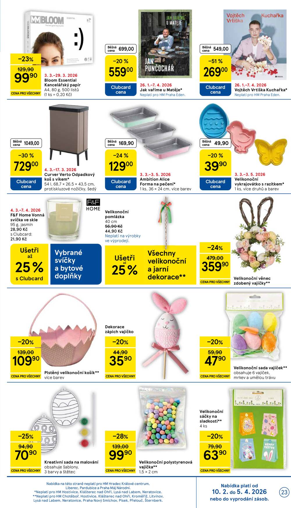 Tesco malé hypermarkety od 4.3. do 10.3.2026