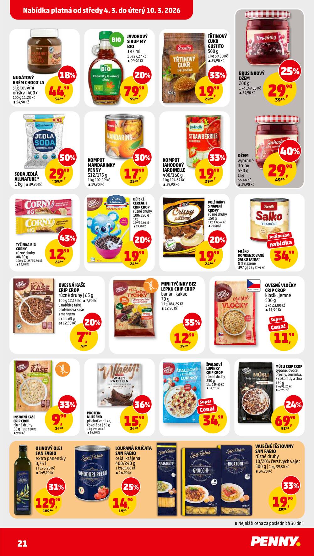 Penny Market od 4.3. do 10.3.2026