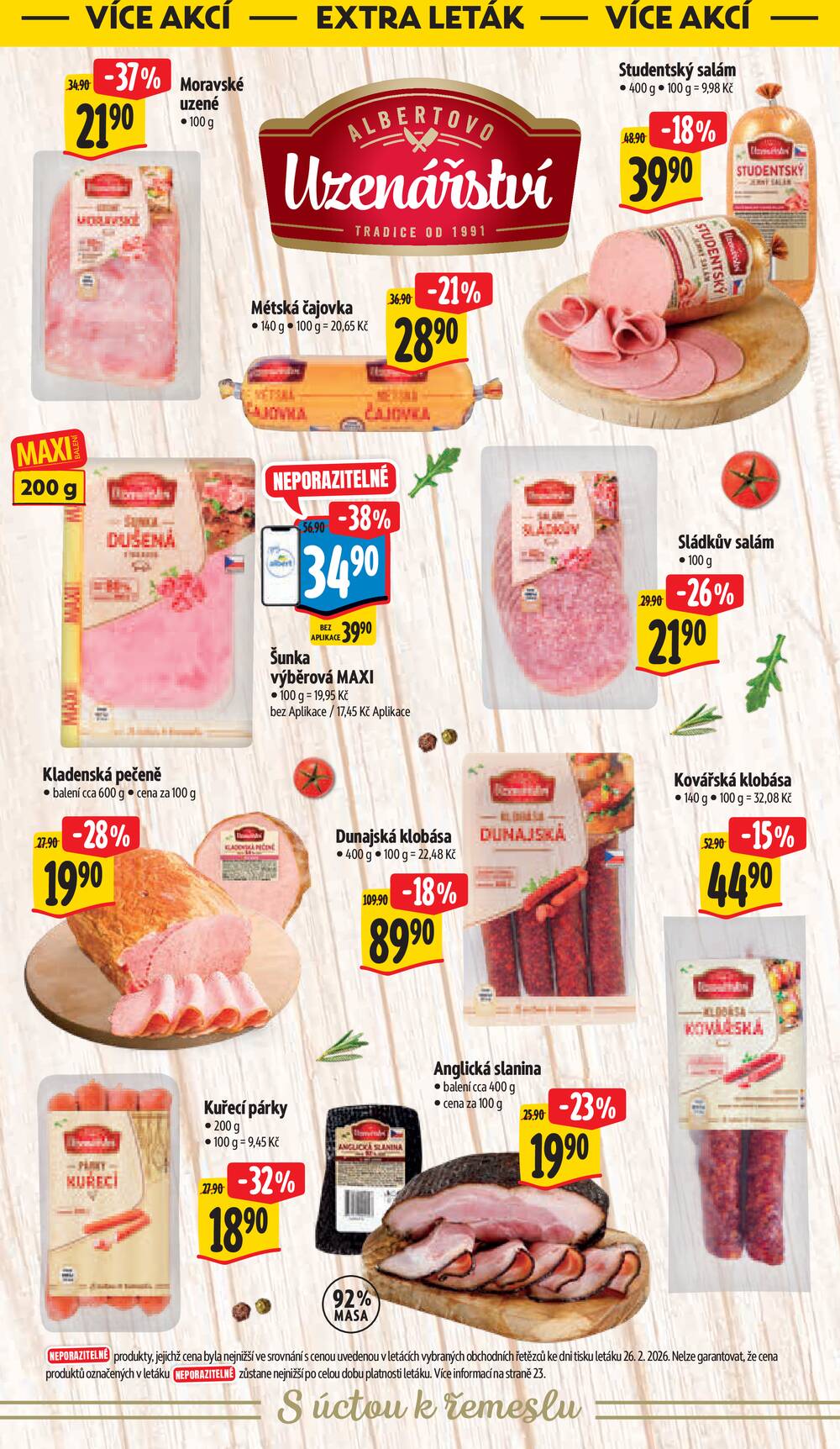 Albert Supermarket od 4.3. do 10.3.2026