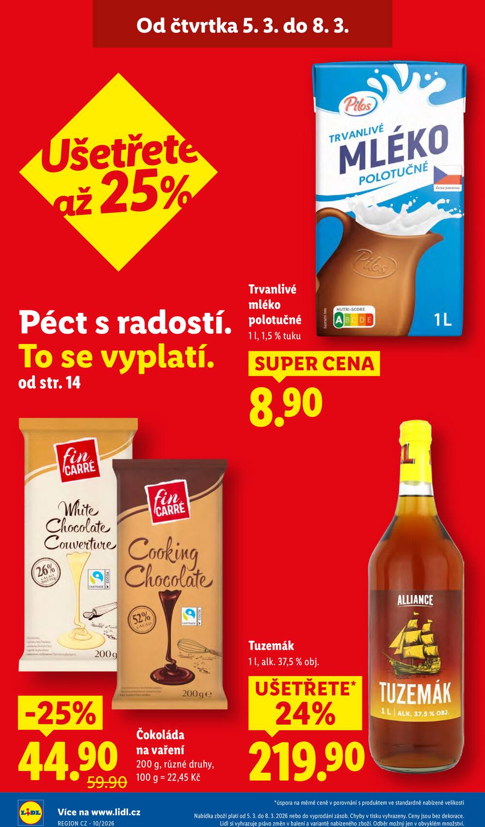 Leták Lidl - Lidl Čtvrtek od 5.3. do 8.3.2026 - strana 2 Leták Lidl - Lidl Čtvrtek od 5.3. do 8.3.2026 - strana 2