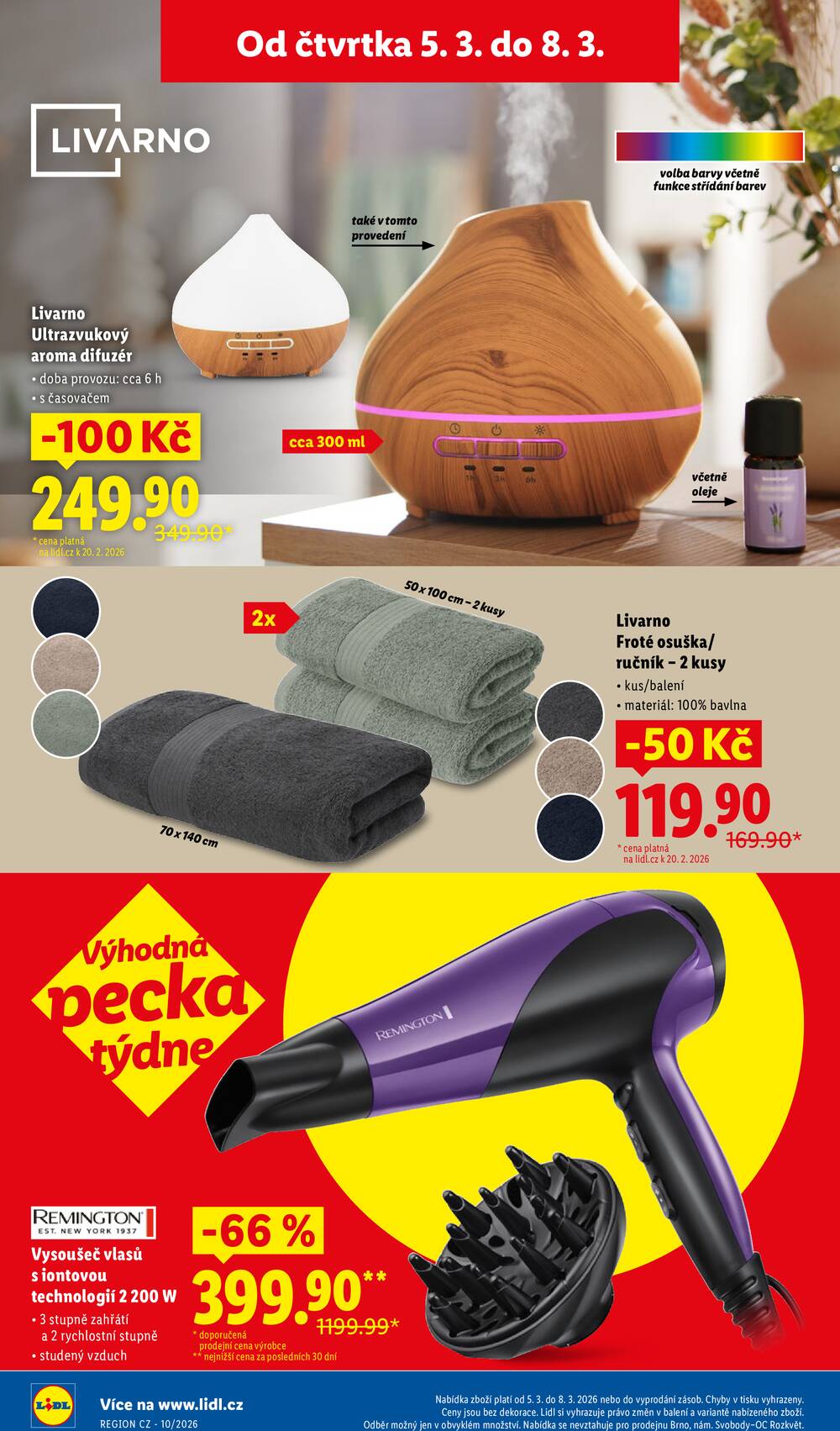 Lidl Čtvrtek od 5.3. do 8.3.2026