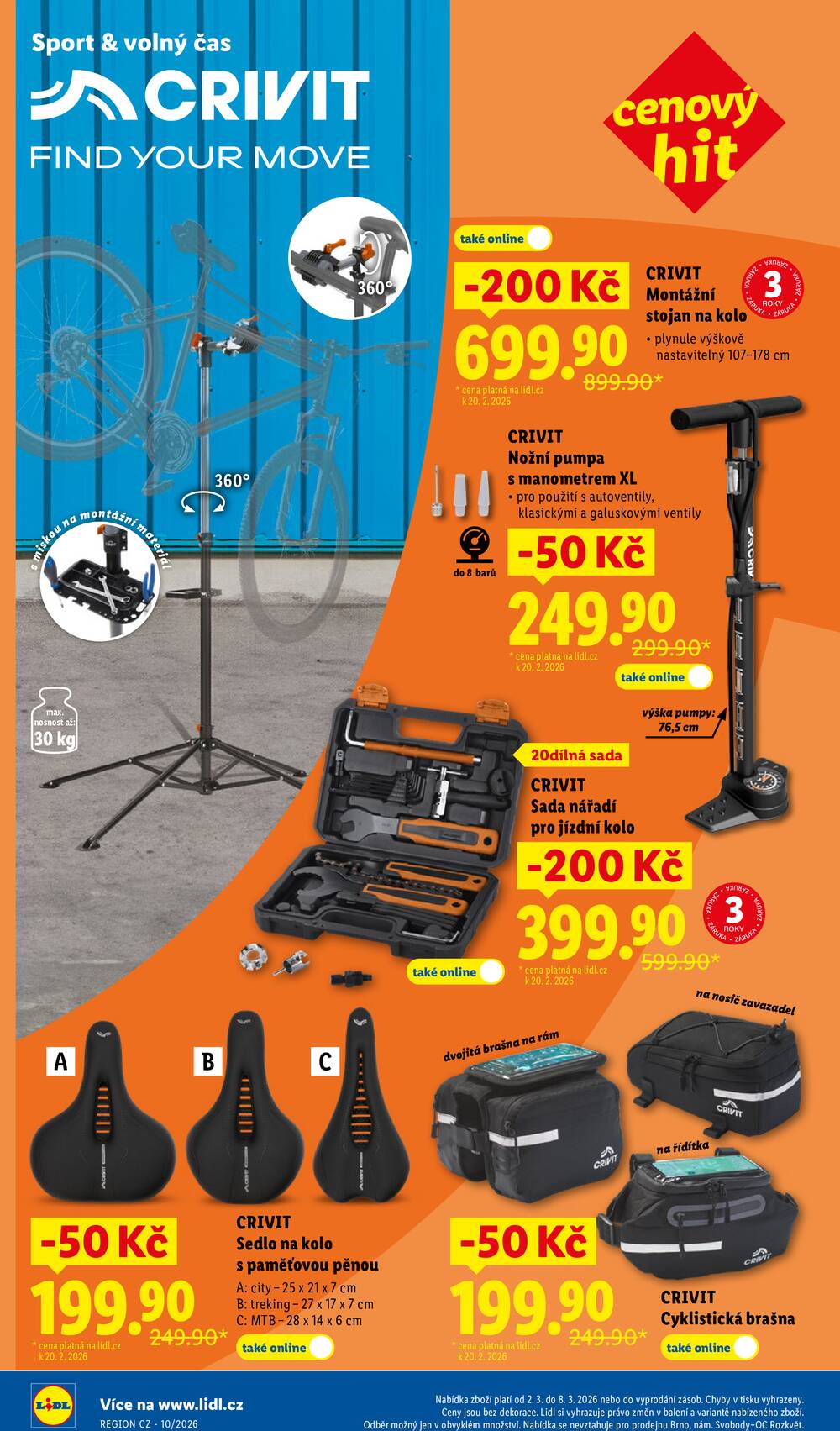 Leták Lidl - Lidl Spotřební zboží 2.3. - 8.3. - strana 6 Leták Lidl - Lidl Spotřební zboží 2.3. - 8.3. - strana 6