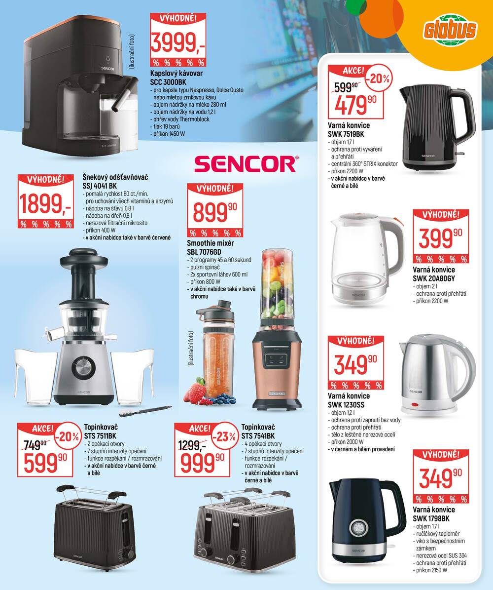 Akční leták Globus 4.3. - 30.3.2026 - Globus Praha - Zličín