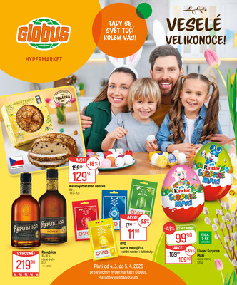Letáky Globus