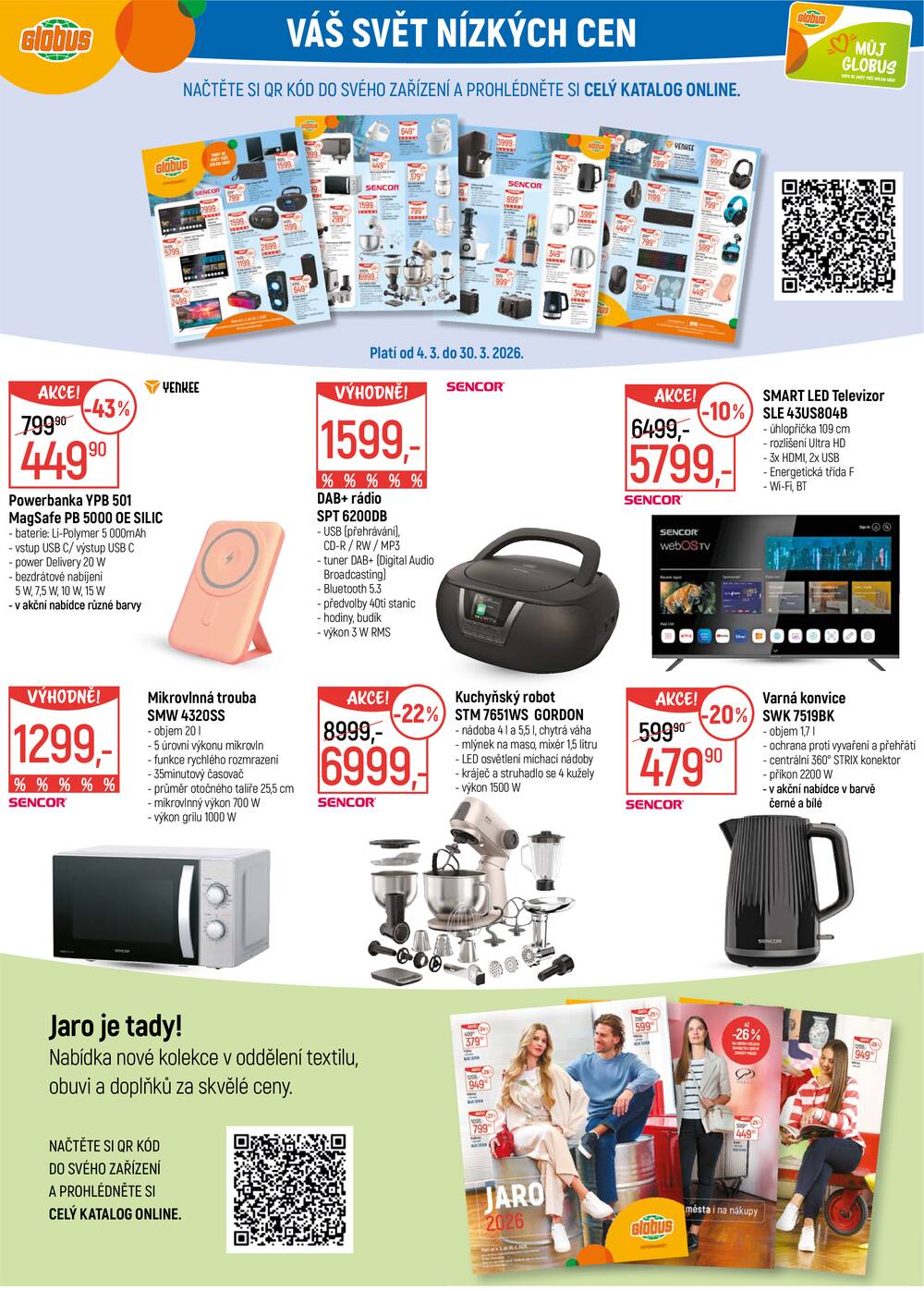 Leták Globus - Akční leták Globus 4.3. - 10.3.2026 - Globus Liberec - strana 28