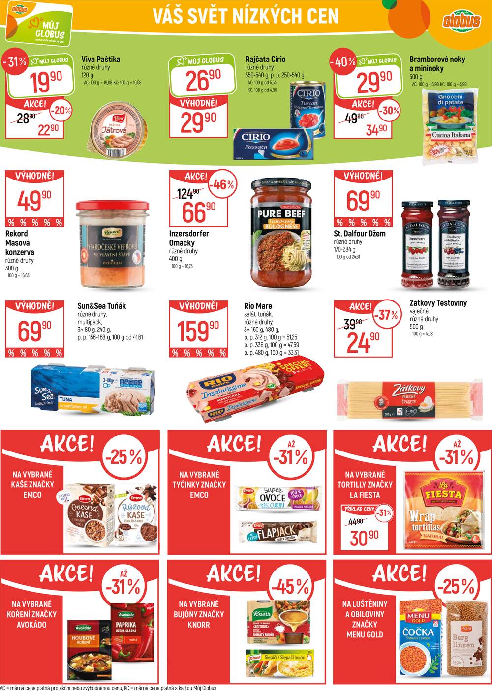 Akční leták Globus 4.3. - 10.3.2026 - Globus Olomouc