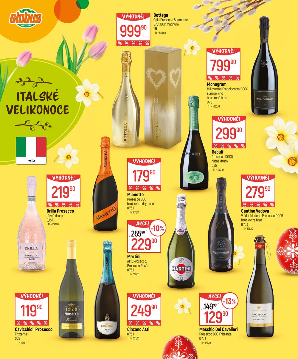 Akční leták Globus 4.3. - 5.4.2026 - Globus Pardubice