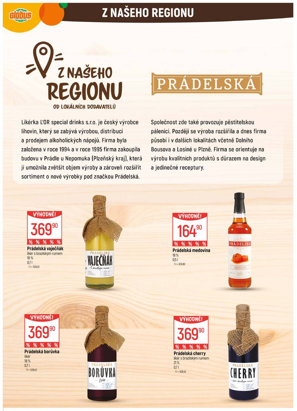 Akční leták Globus 4.3. - 10.3.2026 - Globus Chotíkov u Plzně