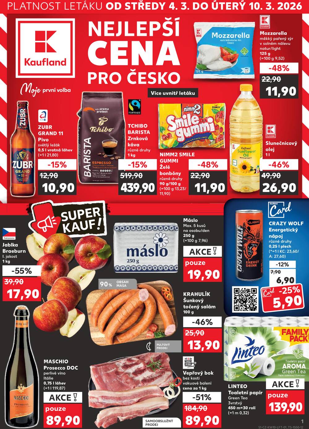 Kaufland 4.3. - 10.3. - Kaufland Praha-Barrandov