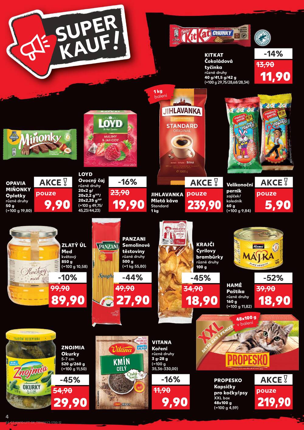 Kaufland 4.3. - 10.3. - Kaufland - Benešov