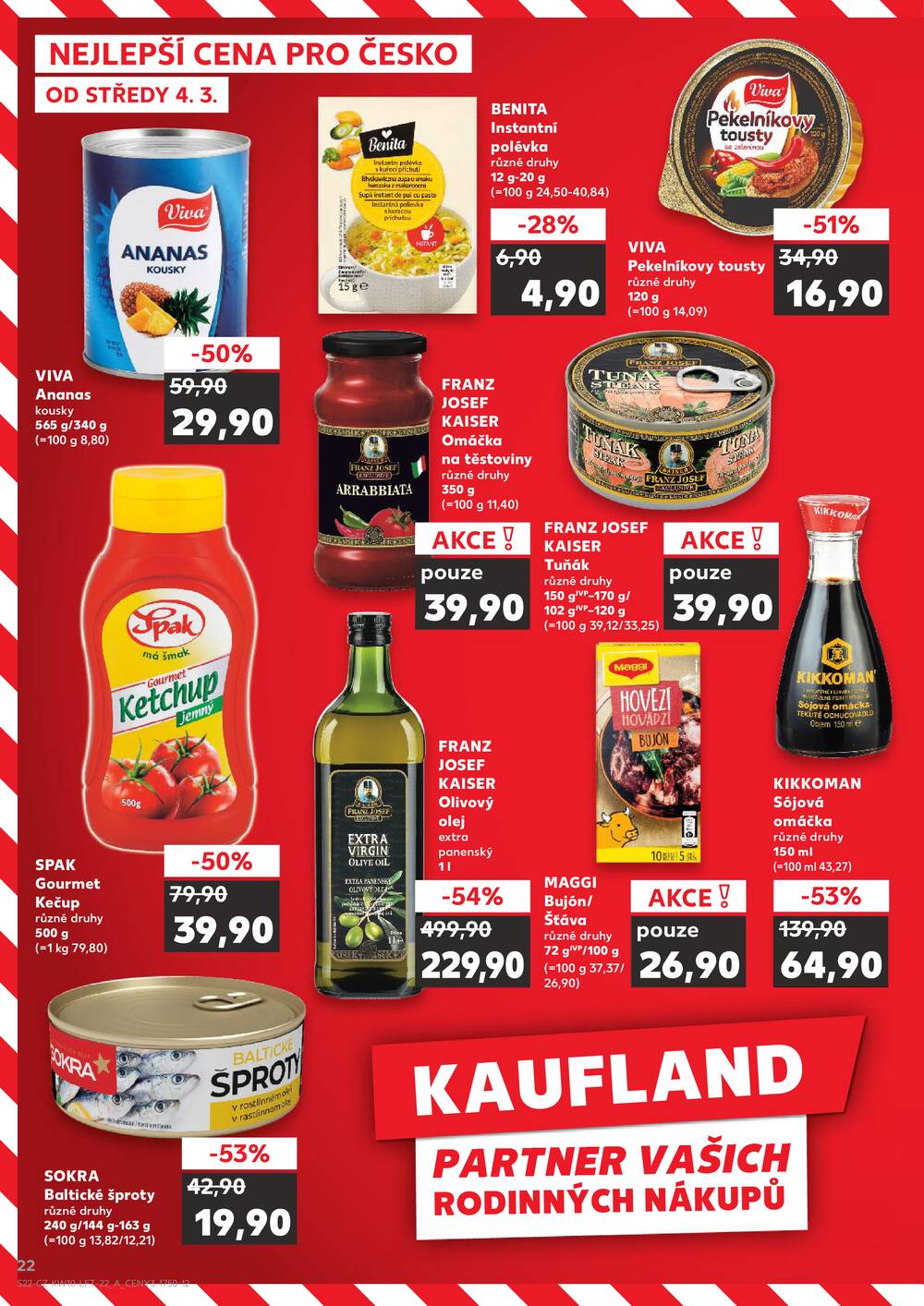 Kaufland 4.3. - 10.3. - Kaufland - Benešov