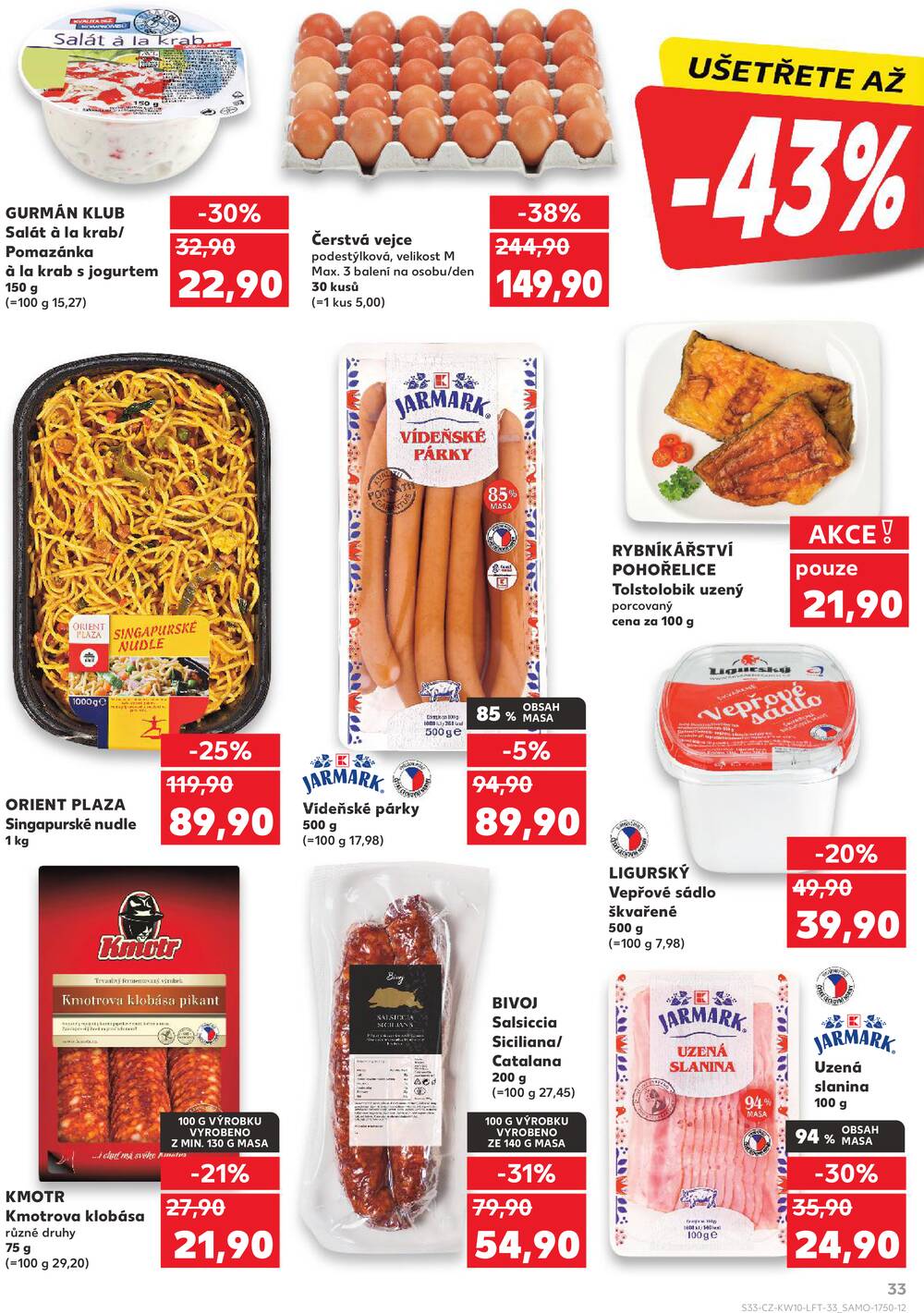 Kaufland 4.3. - 10.3. - Kaufland - Benešov
