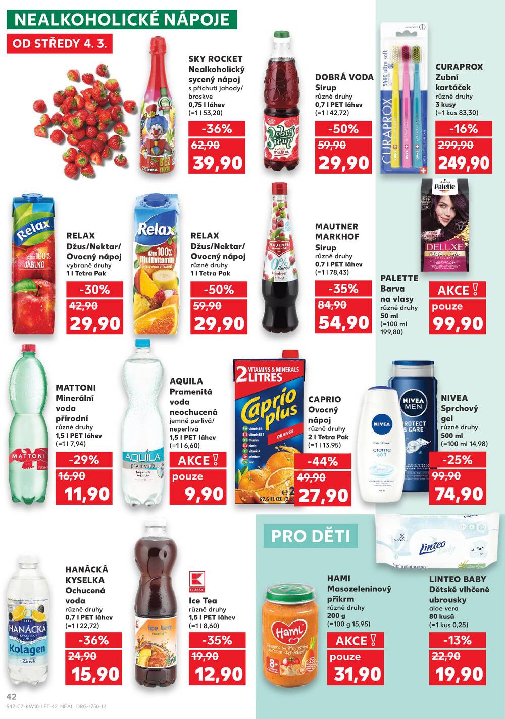 Kaufland 4.3. - 10.3. - Kaufland - Benešov