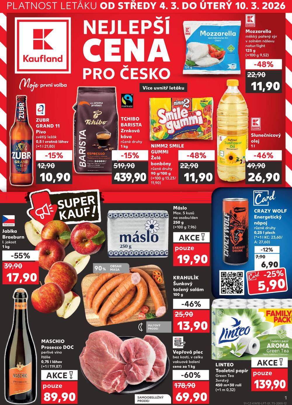 Kaufland 4.3. - 10.3. - Kaufland - Opava - Kateřinky