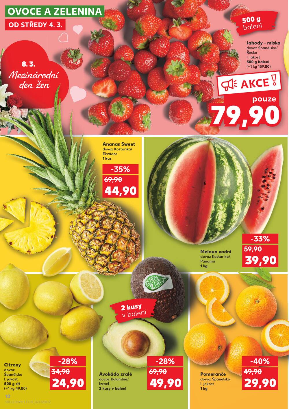 Leták Kaufland - Kaufland 4.3. - 10.3. - Kaufland - Velké Meziříčí - strana 10