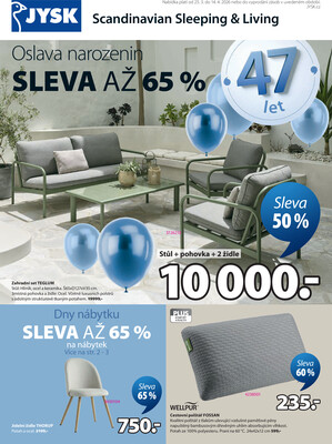 Jysk : 2 letáky