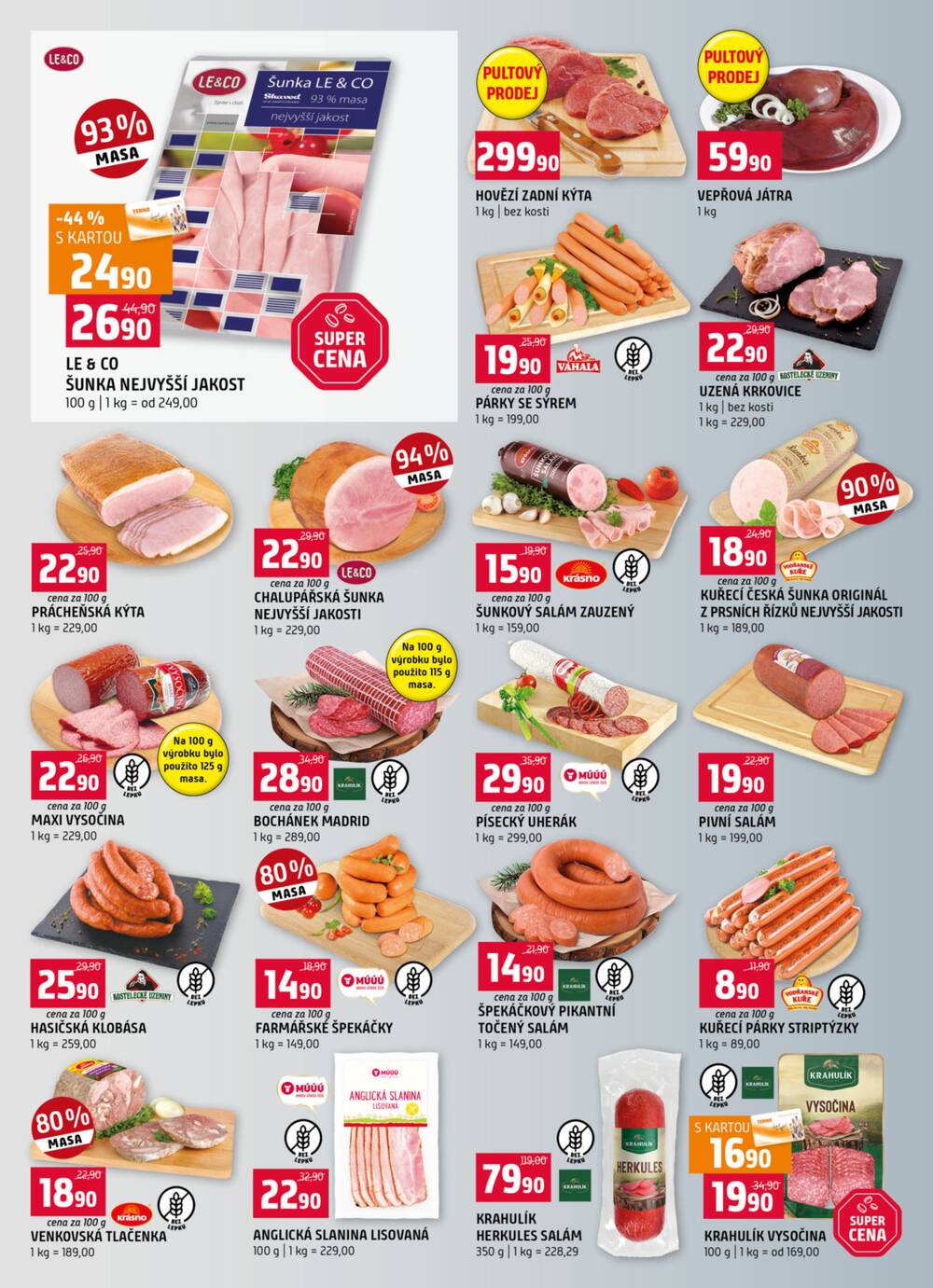 Leták Terno - Terno Zlín, Prachatice, Strakonice, Blatná, Tábor 4.3. - 10.3. - strana 2