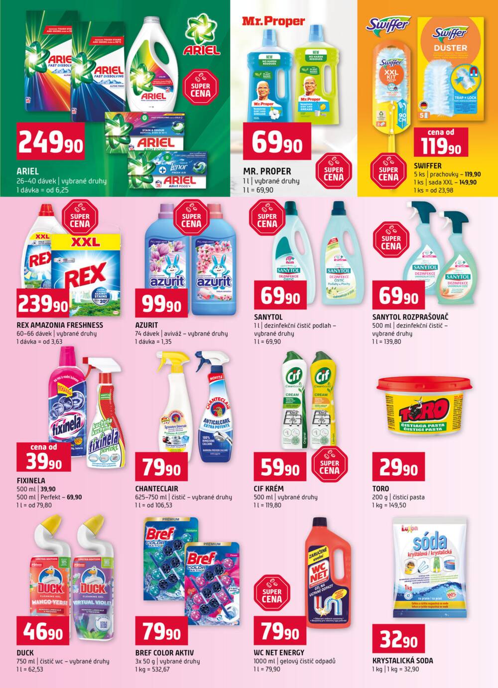 Leták Terno - Terno Zlín, Prachatice, Strakonice, Blatná, Tábor 4.3. - 10.3. - strana 15