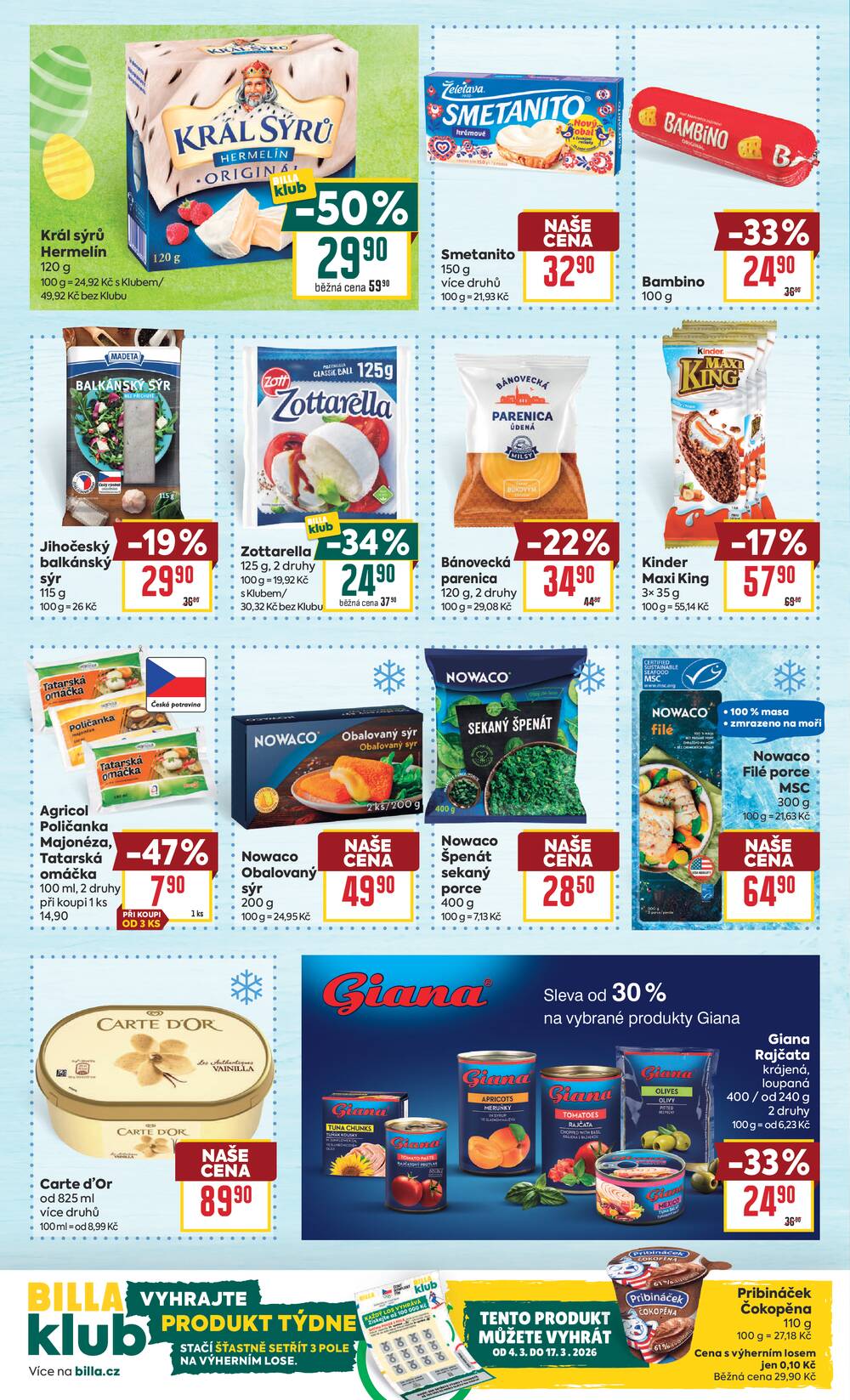Leták BILLA - BILLA od 4.3. do 10.3.2026 - strana 20 Leták BILLA - BILLA od 4.3. do 10.3.2026 - strana 20