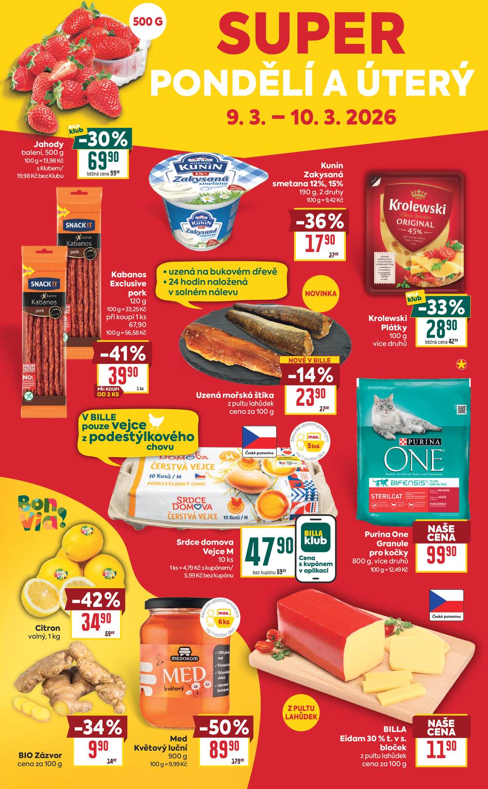 Leták BILLA - BILLA od 4.3. do 10.3.2026 - strana 30 Leták BILLA - BILLA od 4.3. do 10.3.2026 - strana 30