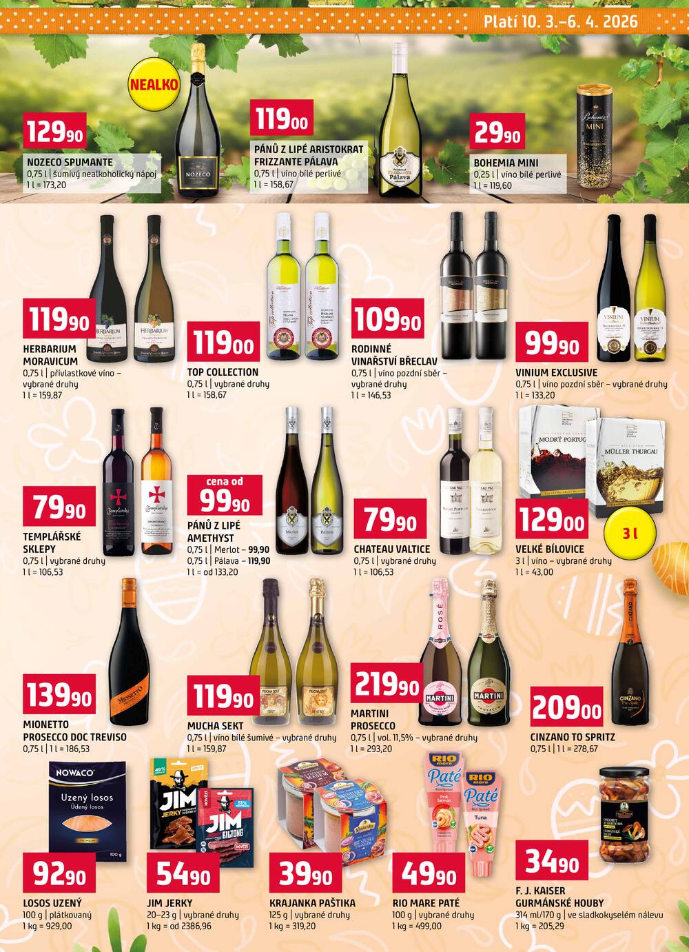 Terno Jarní speciál od 10.3. do 6.4.2026