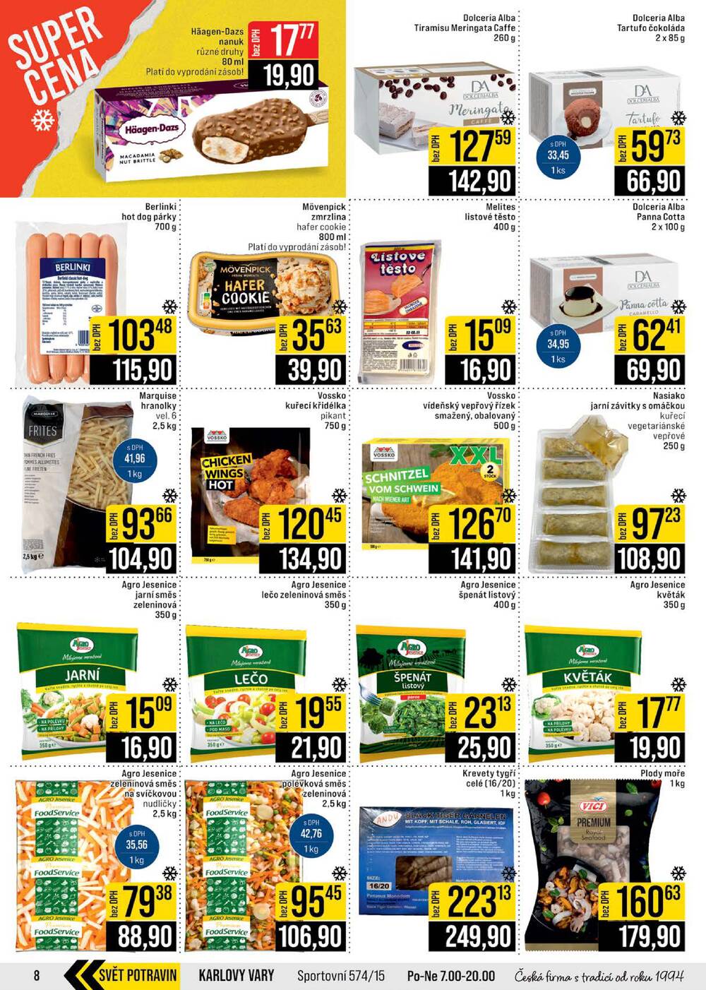 JIP Cash & Carry Brno, Praha, Ostrava, Jilemnice, Pardubice, Ostrava, Karlovy Vary, Olomouc a Zlín od 4.3. do 10.3.2026