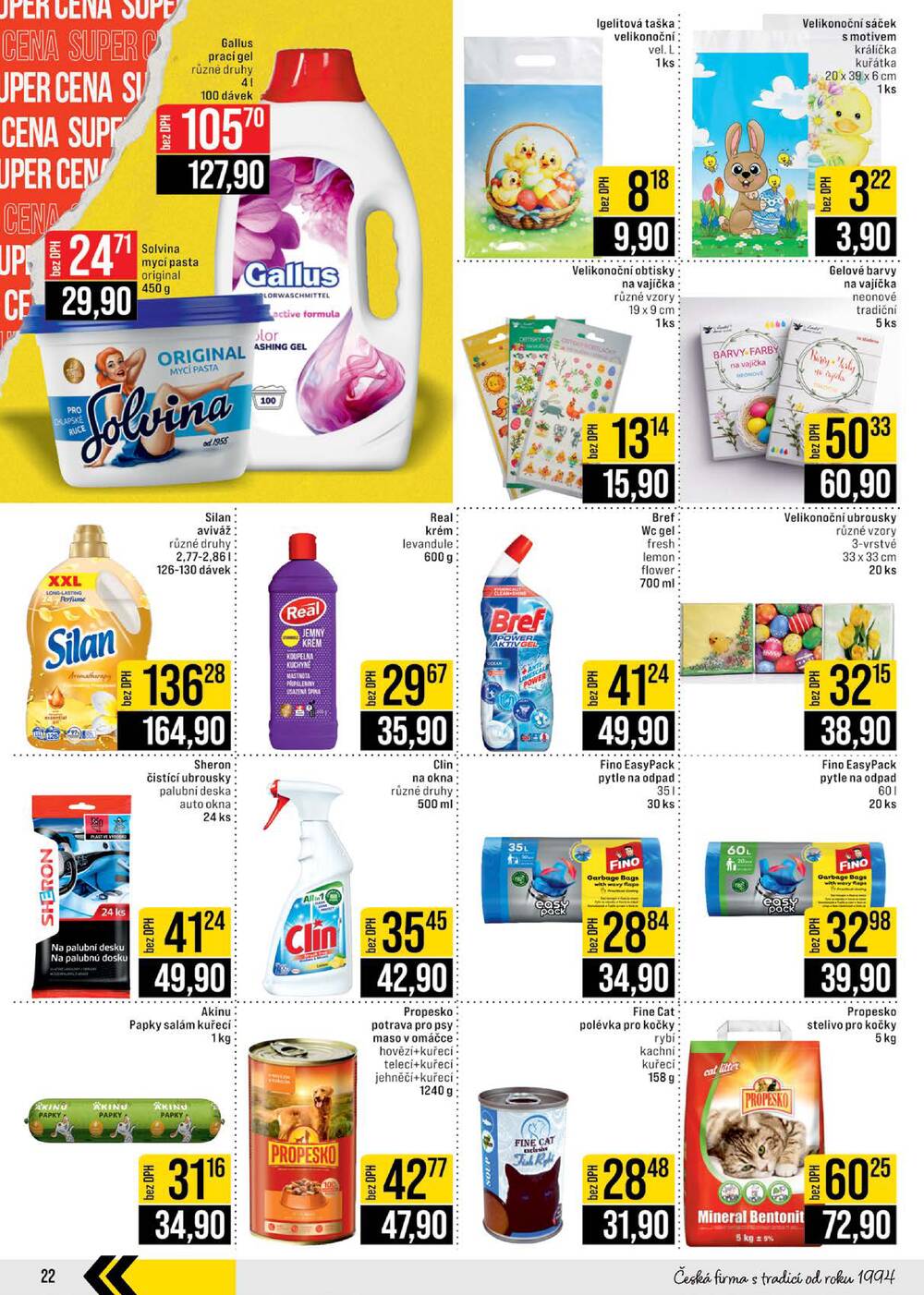 JIP Cash & Carry Brno, Praha, Ostrava, Jilemnice, Pardubice, Ostrava, Karlovy Vary, Olomouc a Zlín od 4.3. do 10.3.2026