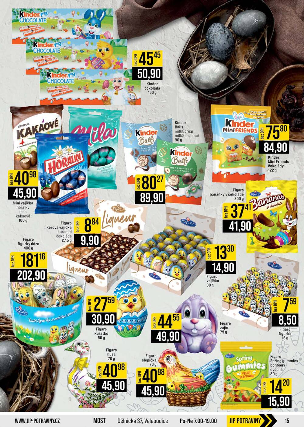 JIP Cash & Carry České Budějovice, Most, Náchod, Polička, Sušice a Svoboda nad Úpou od 4.3. do 10.3.2026